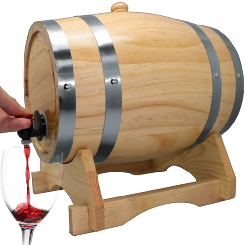 Barril dispensador de Vino